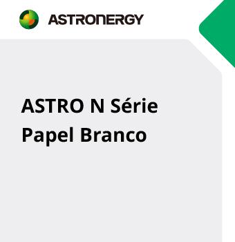 ASTRO N Série Papel Branco